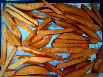 Simply Nutritious Sweet Potato fries